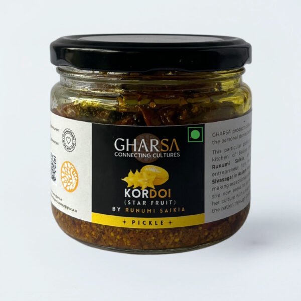 Star Fruit (Kordoi) Pickle (250 Gms)