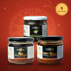 Spice Lovers Box – Original and Mild Bhoot Jholokia and Aam pickles from Assam