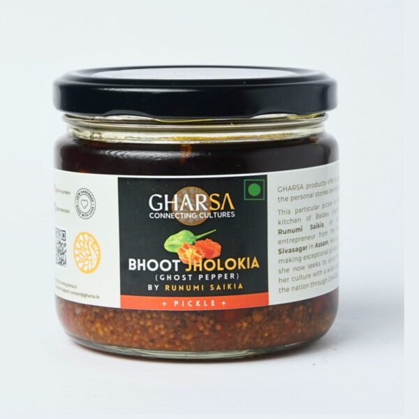 Original Bhoot Jholokia pickle jar