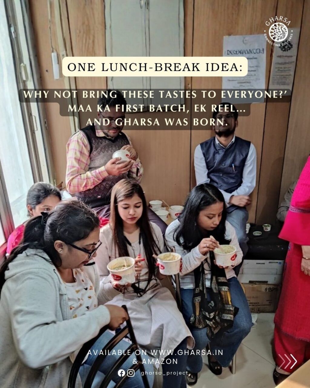 Instagram post from gharsa_project. This post is in position 2.